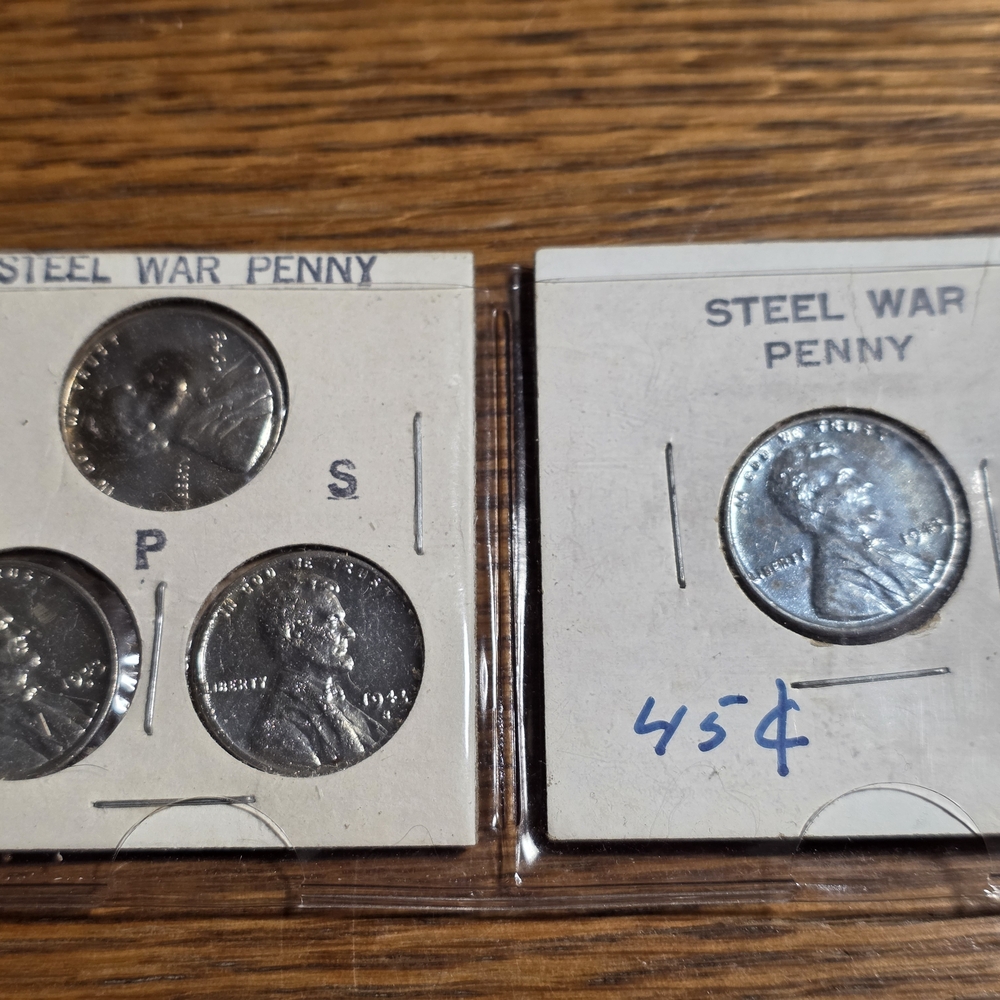 1943 Steel War Penny Collection